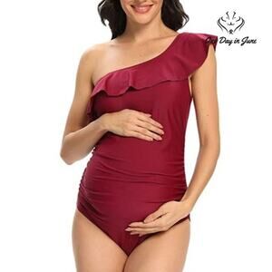 Tempotrek One Shoulder One Piece Swimsuit Size M